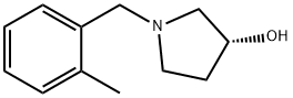 (R)-1-(2-Methyl-benzyl)-pyrrolidin-3-ol Structure