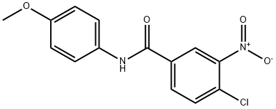 4-chloro-N-(4-methoxyphenyl)-3-nitrobenzamide Structure