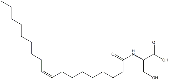 N-Oleoyl-L-Serine Structure