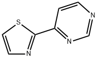 2-(pyriMidin-4-yl)thiazole Structure