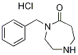 4-Benzyl-1,4-diazepan-5-one hydrochloride Structure