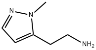 [2-(1-Methyl-1H-pyrazol-5-yl)ethyl]amine Structure