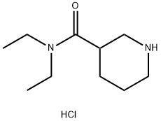 N,N-Diethyl-3-piperidinecarboxamide hydrochloride Structure