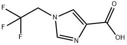 1-(2,2,2-Trifluoroethyl)-1H-imidazole-4-carboxylic acid Structure