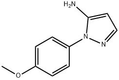 1-(4-Methoxyphenyl)-1H-pyrazol-5-amine Structure