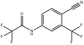 N-[4-Cyano-3-(trifluoroMethyl)phenyl]-2,2,2-trifluoroacetaMide Structure