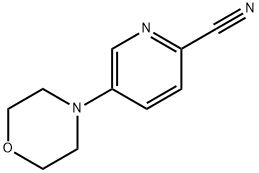 5-Morpholinopicolinonitrile Structure