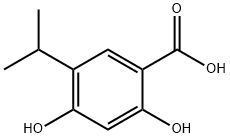 2,4-二羟基-5-异丙基苯甲酸