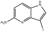 5-AMino-3-iodo-4-azaindole Structure