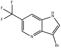 3-BroMo-6-trifluoroMethyl-4-azaindole Structure