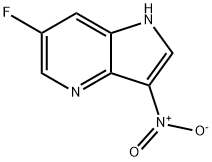 6-Fluoro-3-nitro-4-azaindole Structure