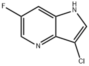 3-Chloro-6-fluoro-4-azaindole Structure