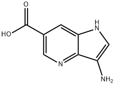 3-AMino-4-azaindole-6-carboxylic acid Structure