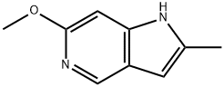 2-Methyl-6-Methoxy-5-azaindole Structure