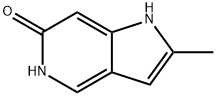 6-Hydroxy-2-Methyl-5-azaindole Structure