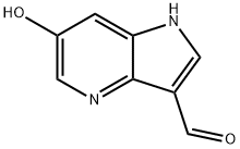 6-Hydroxy-4-azaindole-3-carbaldehyde Structure