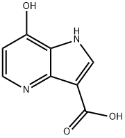 7-Hydroxy-4-azaindole-3-carboxylic acid Structure