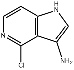 3-AMino-4-chloro-5-azaindole Structure