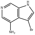 4-AMino-3-broMo-6-azaindole Structure