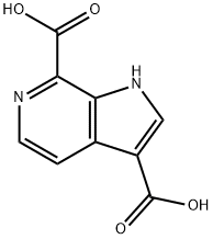 6-Azaindole-3,7-dicarboxylic acid Structure