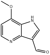 7-Methoxy-4-azaindole-3-carbaldehyde Structure