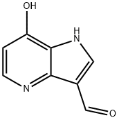 7-Hydroxy-4-azaindole-3-carbaldehyde Structure