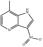 7-Methyl-3-nitro-4-azaindole Structure