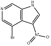 4-BroMo-3-nitro-6-azaindole Structure