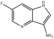 3-AMino-6-fluoro-4-azaindole Structure