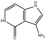 3-AMino-4-hydroxy-5-azaindole Structure