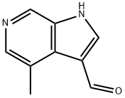 4-Methyl-6-azaindole-3-carbaldehyde Structure