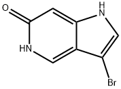 3-BroMo-6-hydroxy-5-azaindole Structure