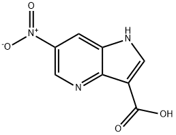 6-Nitro-4-azaindole-3-carboxylic acid Structure