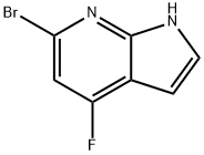 6-BroMo-4-fluoro-7-azaindole Structure