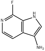 3-AMino-7-fluoro-6-azaindole Structure