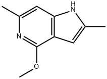 2,6-DiMethyl-4-Methoxy-5-azaindole Structure