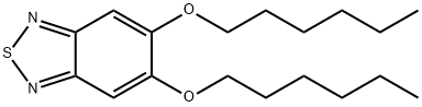 5,6-bis(hexyloxy)benzo[c][1,2,5]thiadiazole Structure