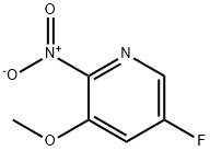 3-Methoxy-5-fluoro-2-nitro pyridine Structure