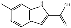 6-Methyl-5-azaindole-2-carboxylic acid Structure
