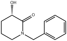 (S)-1-benzyl-3-hydroxypiperidin-2-one Structure