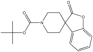 tert-butyl 2-oxo-2H-spiro[benzofuran-3,4'-piperidine]-1'-carboxylate Structure