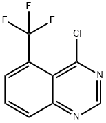 4-Chloro-5-(trifluoromethyl)quinazoline Structure
