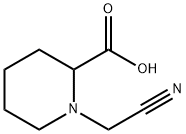 2-Piperidinecarboxylicacid,1-(cyanomethyl)-(9CI) Structure