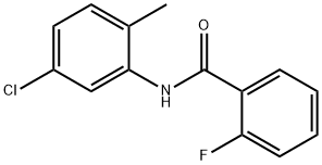N-(5-chloro-2-methylphenyl)-2-fluorobenzamide Structure