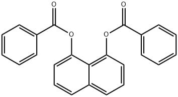 1,8-Naphthalenediyl Dibenzoate Structure