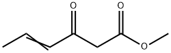 4-Hexenoic acid, 3-oxo-, Methyl ester Structure