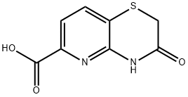 3,4-dihydro-3-oxo-2H-pyrido[3,2-b][1,4]thiazine-6-carboxylic acid Structure