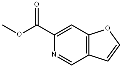 Methyl furo[3,2-c]pyridine-6-carboxylate Structure