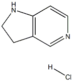 2,3-dihydro-1H-pyrrolo[3,2-c]pyridine hydrochloride Structure