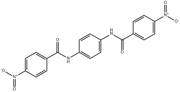 4-nitro-N-{4-[(4-nitrobenzoyl)amino]phenyl}benzamide Structure